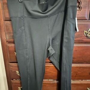 Jockey Women's Black Leggings